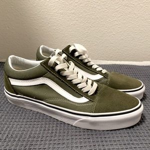 Army Green Van Sneakers